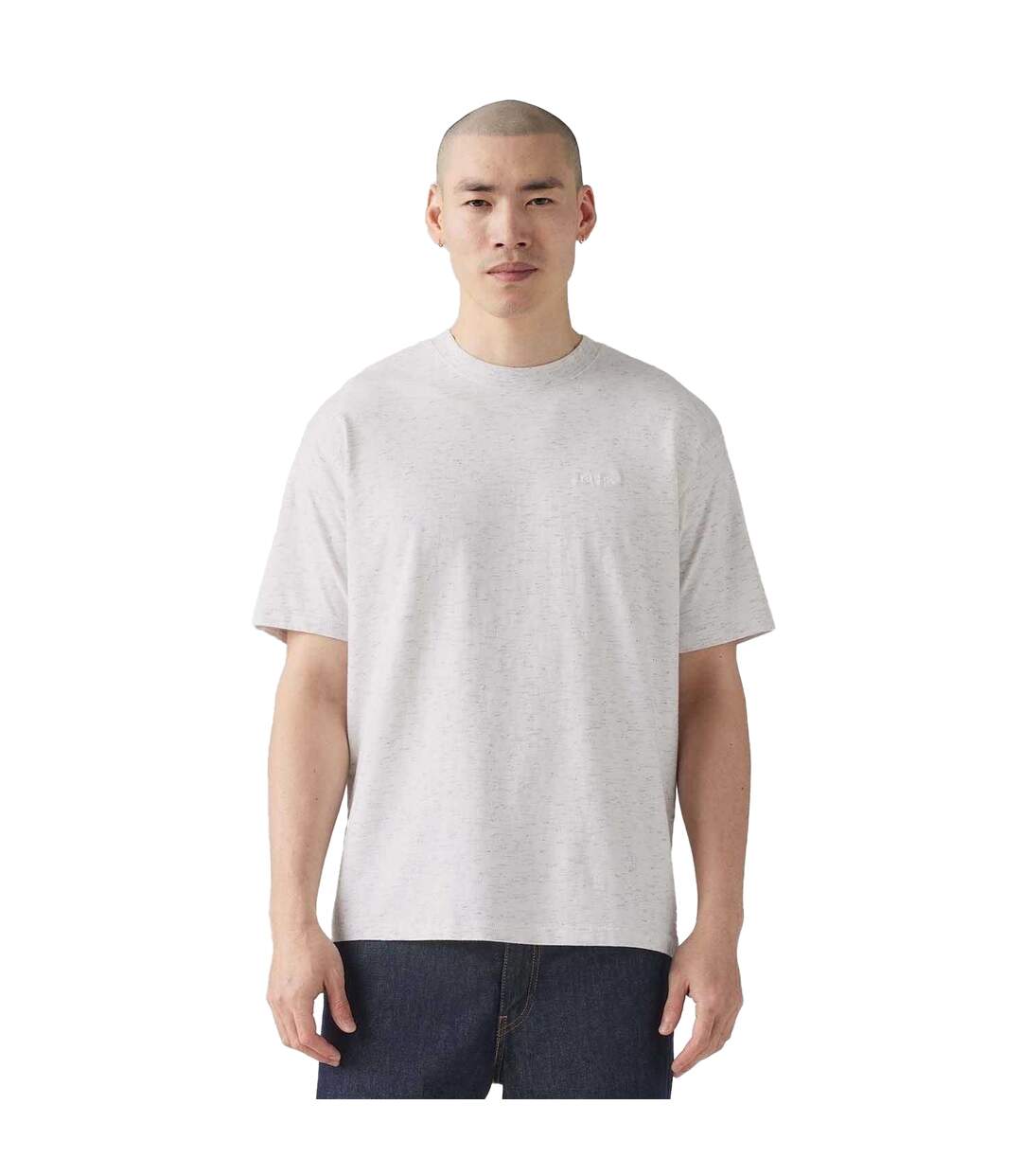 T-shirt Motif Rétro Red Tab Homme Blanc Levis-1