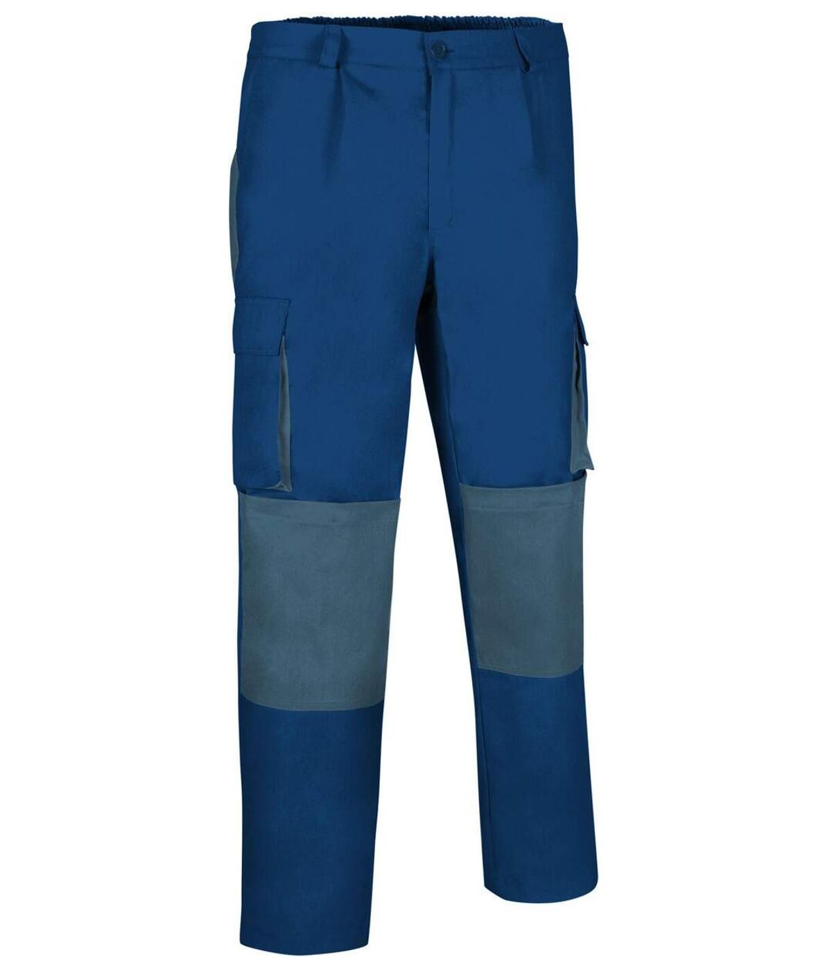 Pantalon de travail multipoches - Homme - DARKO - bleu acier et gris
