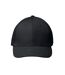 Bahamas Cotton 6 Panel Baseball Cap Black MidOcean-3