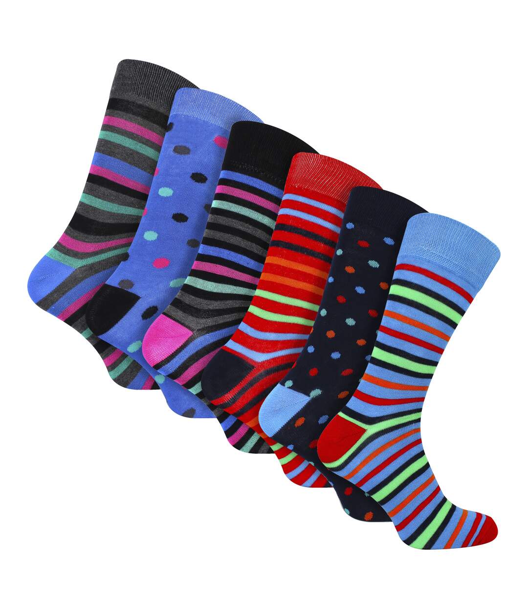 Sock Snob - Lot de 6 paires de chaussettes douces respirantes en bambou homme-1