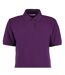 Polo Klassic Femme Violet Foncé Kustom Kit-2