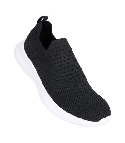 Womens/ladies Glade Slip-on Shoes Black Mountain Warehouse