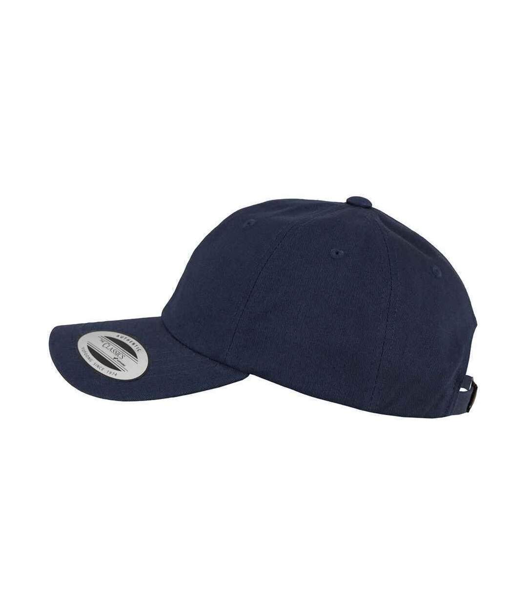 Casquette à profil bas adulte bleu marine Flexfit-2