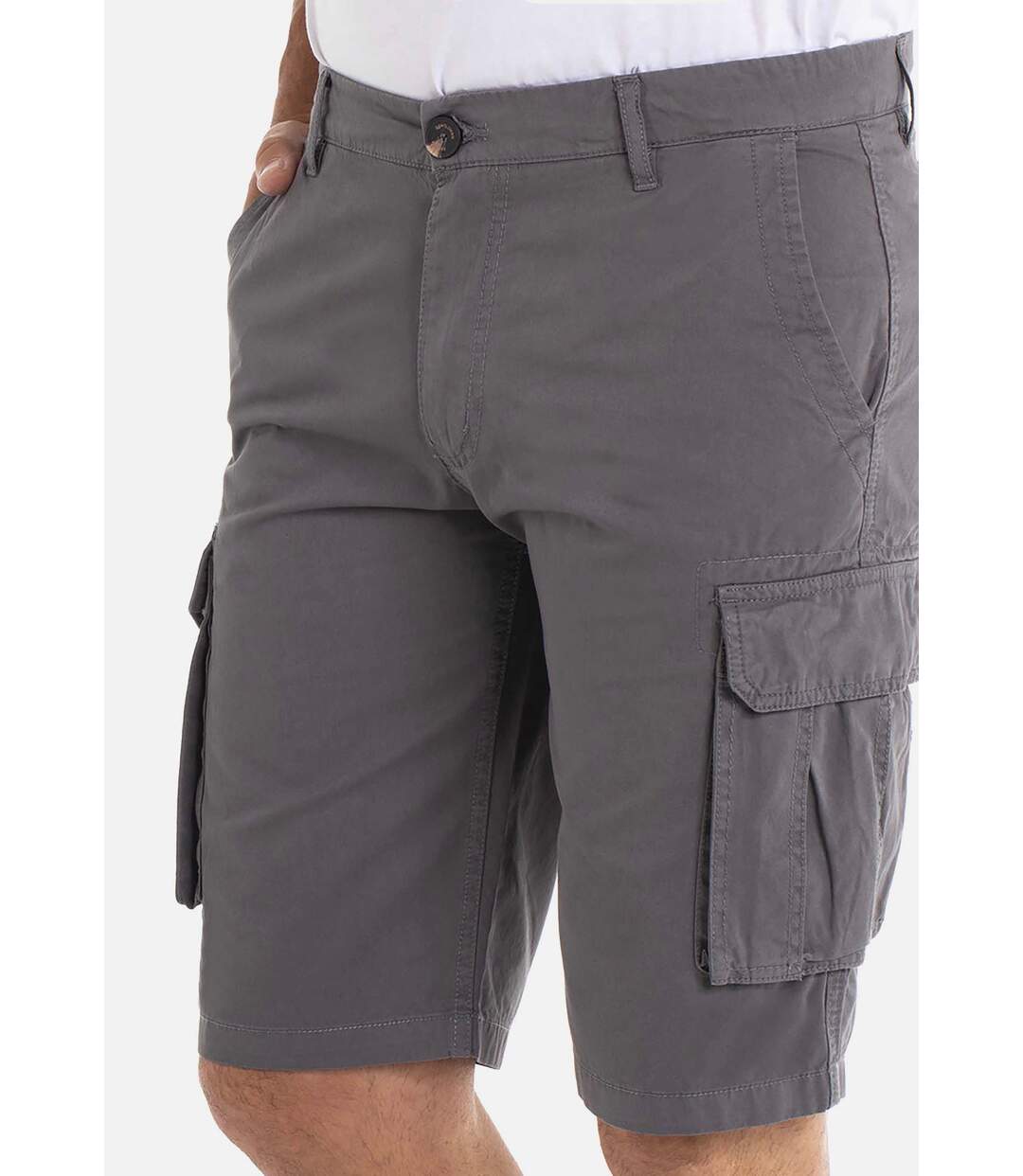 Short coupe regular en coton SALVA-4