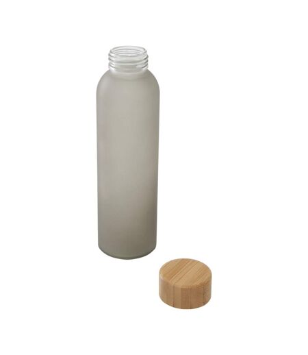 Lume Matte Bamboo Lid 500ml Water Bottle One Size Grey Generic