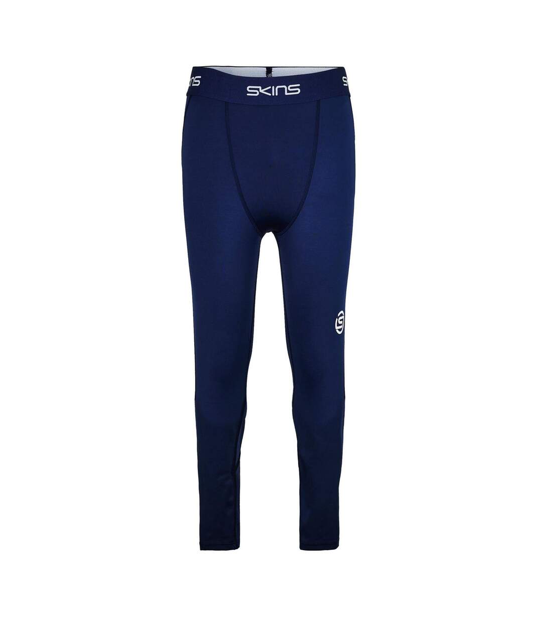 Mens Series-1 Performance Leggings Blue White Skins-1
