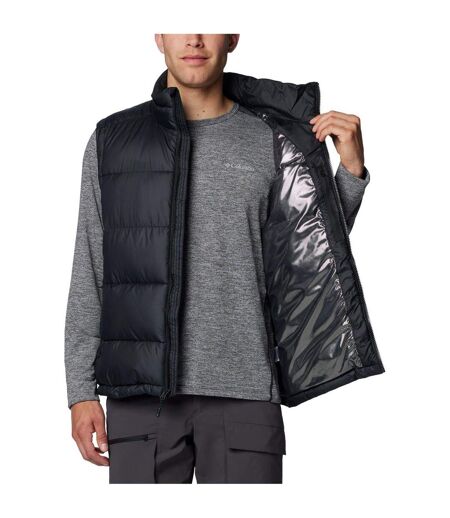Mens Pike Lake Sleeveless Gilet Black Columbia