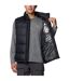 Mens Pike Lake Sleeveless Gilet Black Columbia-1