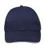 SOLS Unisex Buffalo 6 Panel Baseball Cap (French Navy/White)