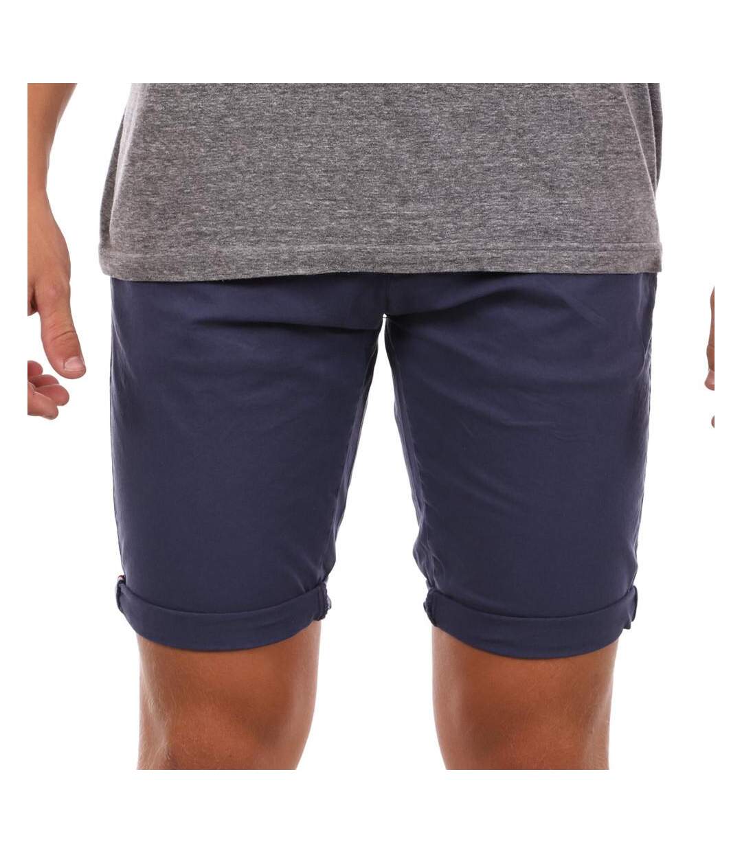 Short chino bleu foncé homme la maison blaggio venili-1