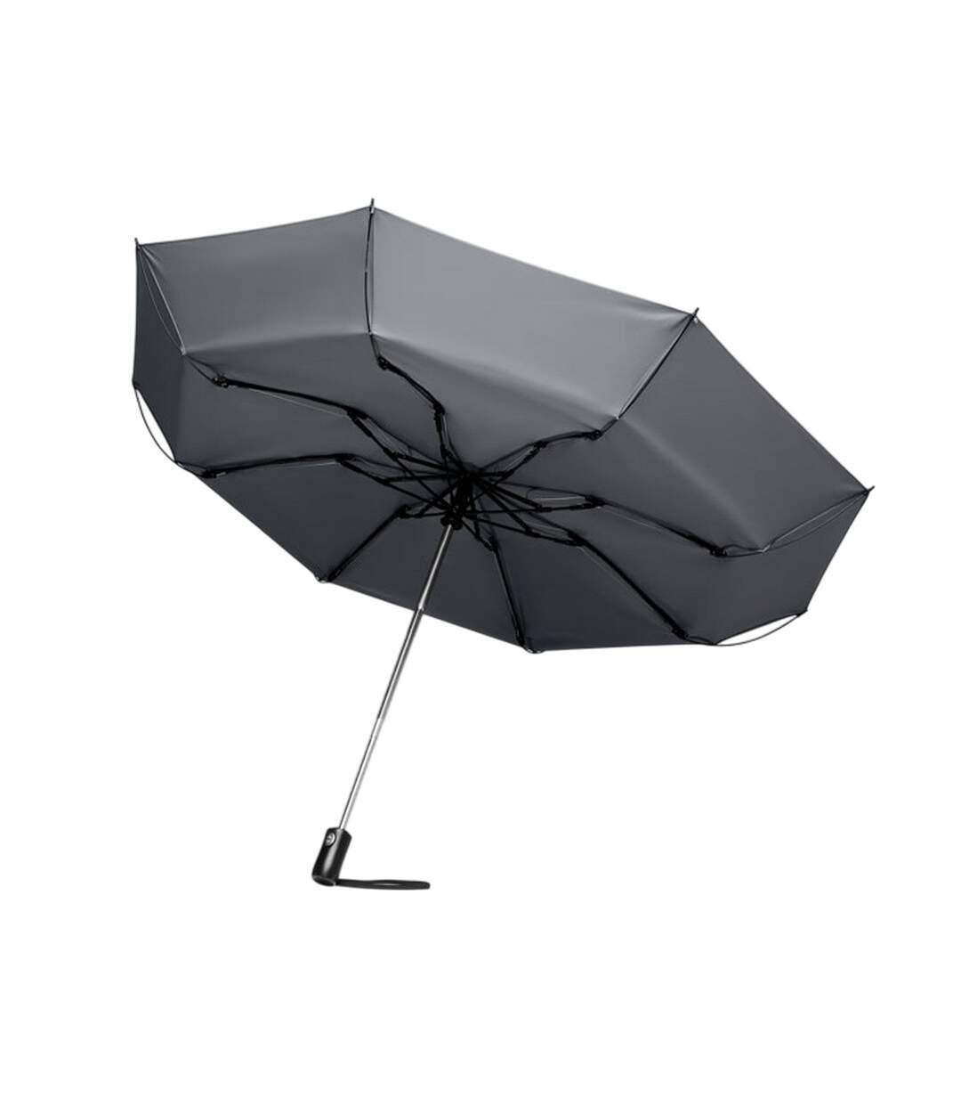 Parapluie Pliant Dundee Foldable Taille Unique Gris MidOcean-3