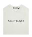 Mens Logo Raglan Long-sleeved T-shirt White No Fear-4