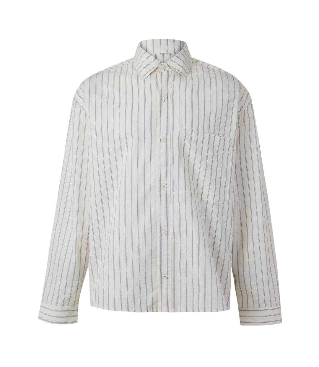 Chemise Motif/style À Rayures Homme Blanc Cassé MKI MIYUKI ZOKU-2