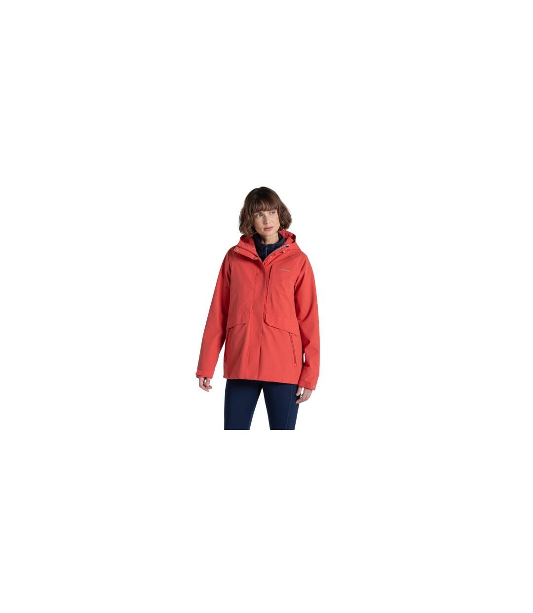 Veste Imperméable Caldbeck Ll Femme Rouge Craghoppers-1