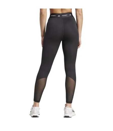 Collant Techfit Femme Noir Adidas