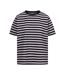 T-shirt Décontracté Motif/style Rayé Jemima Femme Bleu Marine Trespass-1