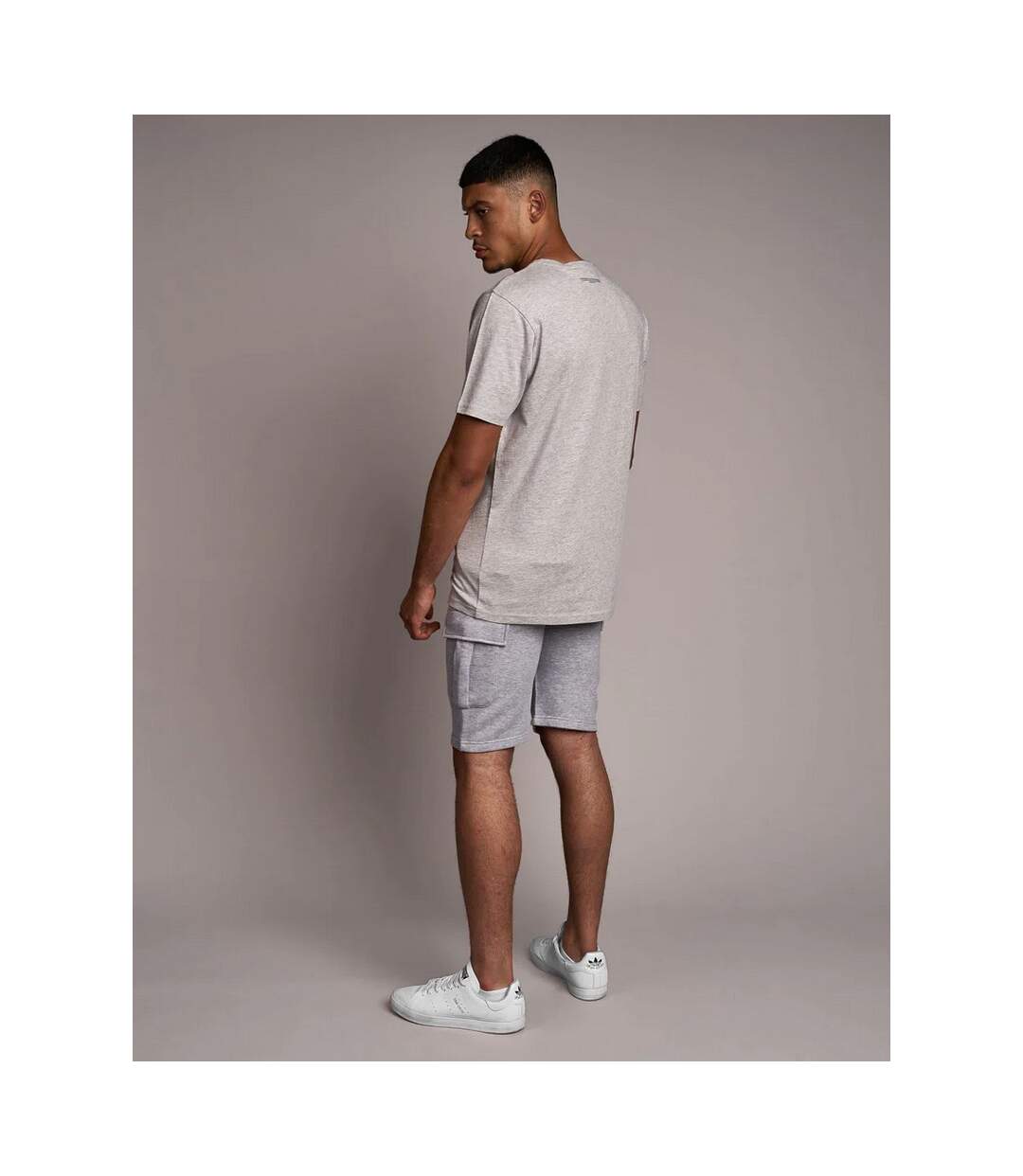 Juice Mens Fanshaw T-Shirt (Light Grey Marl)