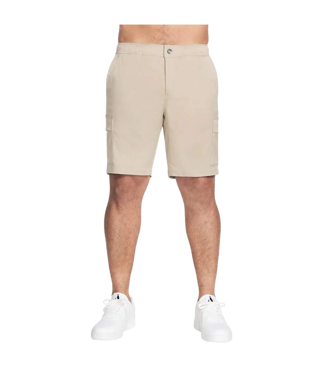 Mens Downtown Cargo Shorts Natural Silver Skechers-3