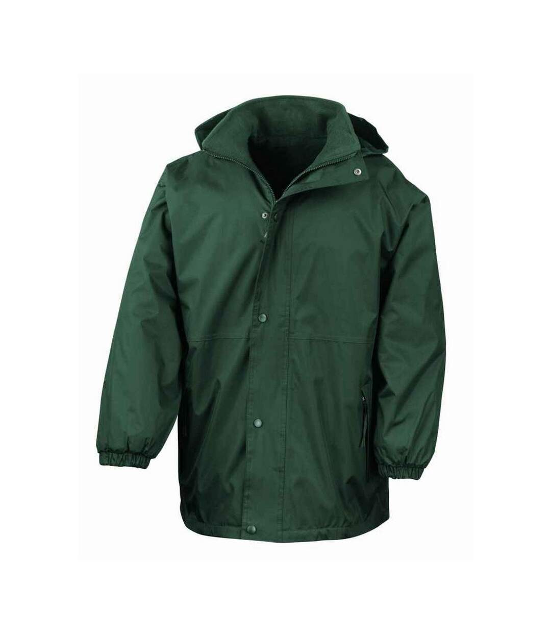 Veste imperméable homme vert bouteille Result-2