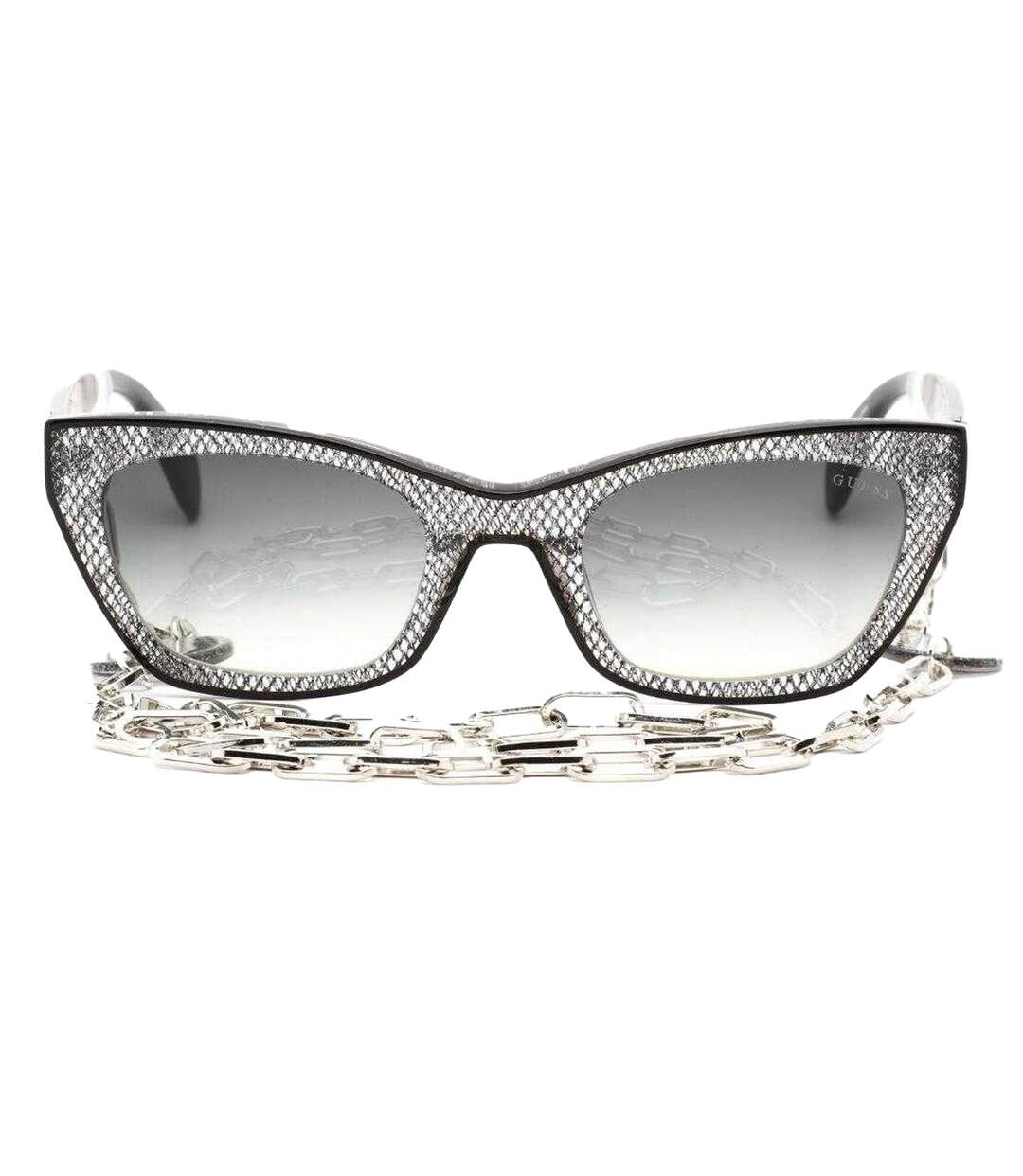 Lunettes De Soleil Motif/style Dégradé Femme Taille Unique Noir Guess-2