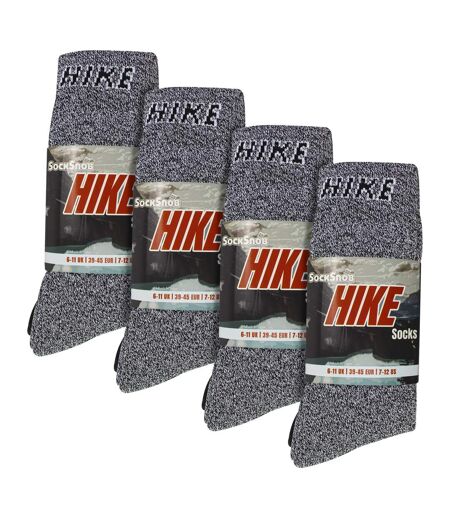 Sock Snob - 12 Paires Homme Chaussettes Randonnée | Chaussette Botte Rembourre