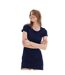 Robe T-shirt Motif/style Uni Femme Bleu Marine SF-4