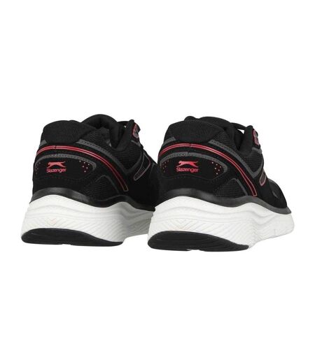 Baskets Sleaford Homme Noir Rouge Slazenger