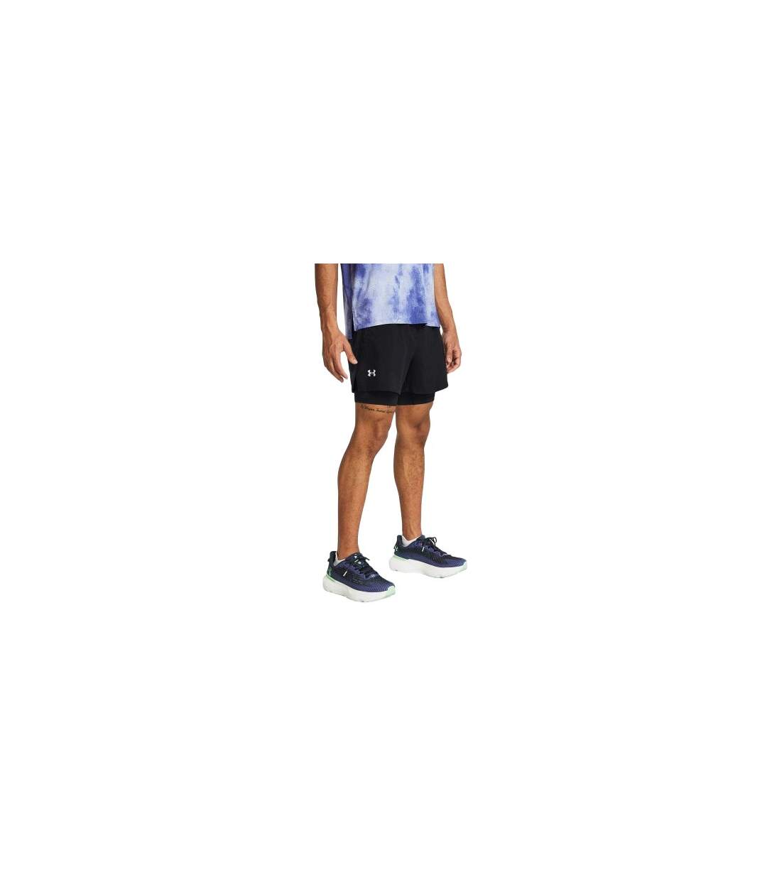 Short De Course Launch Homme Noir Under Armour-2