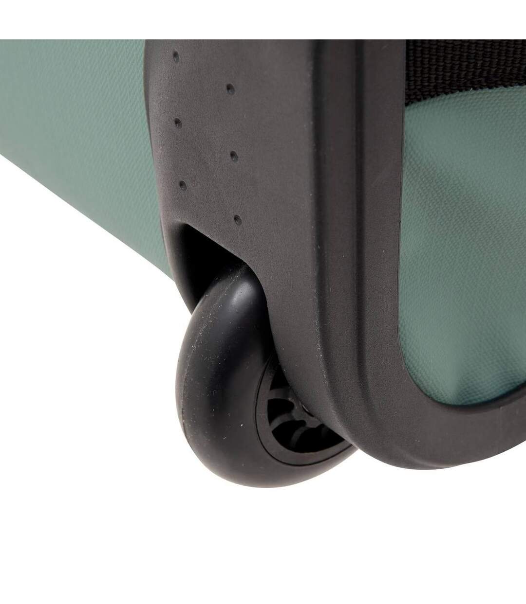 Lot de 3 Valises Souples 2 Roulettes 74cm Vert-3