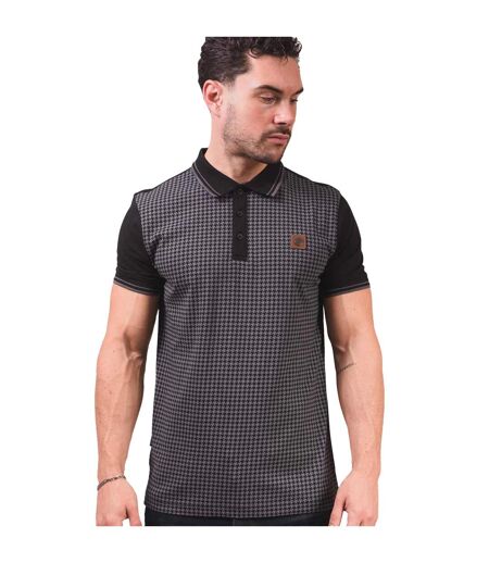 Polo Ss24 Homme Noir Gris Lambretta