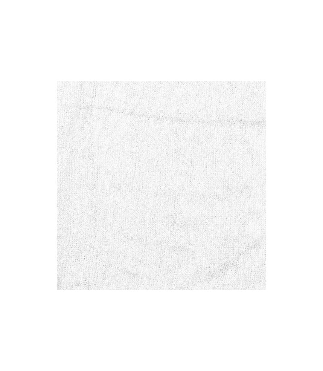 Lot de 2 Torchons Microfibre 30cm Blanc-3