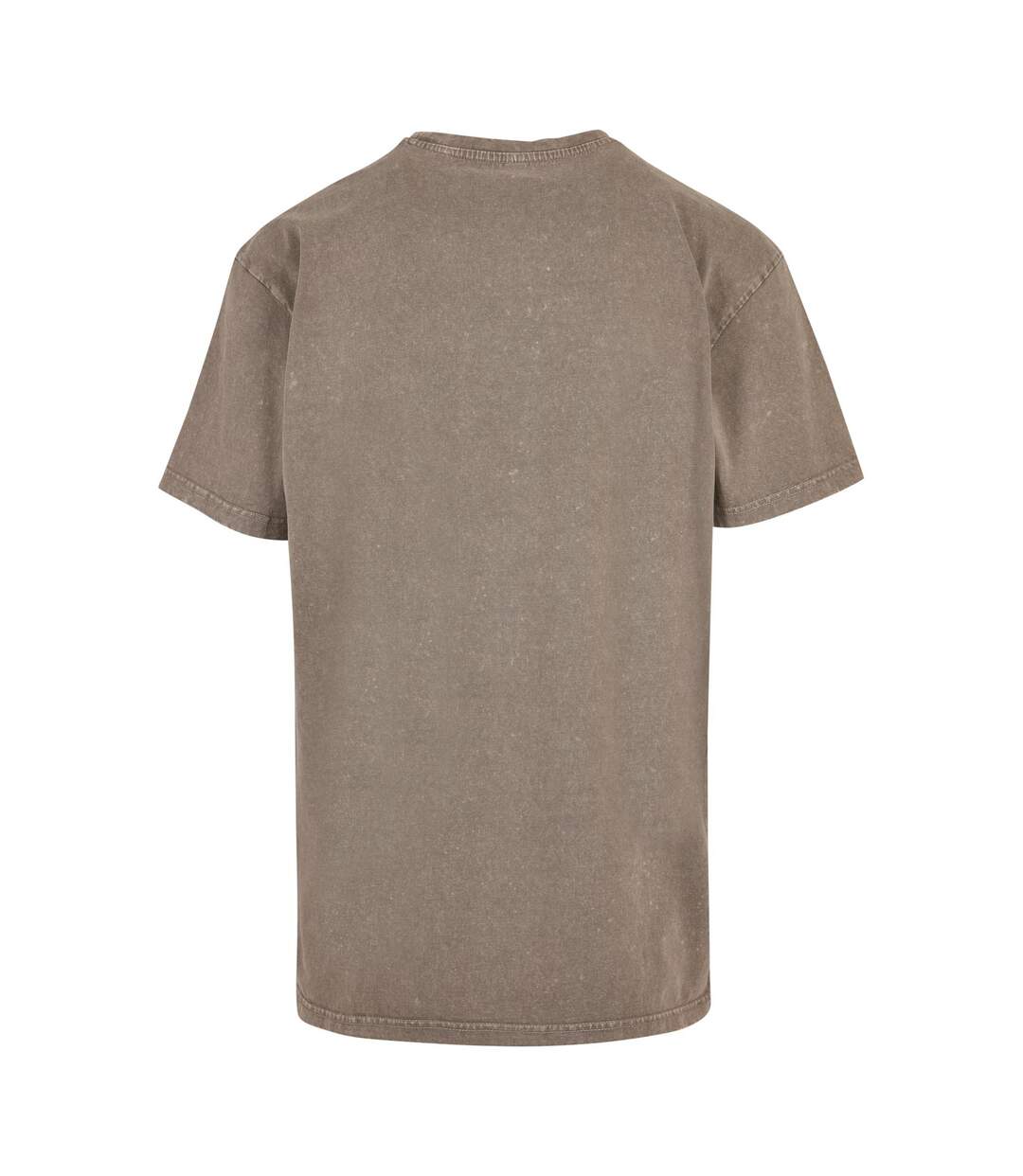 T-shirt Motif/style Délavé À L'acide Adulte Kaki Foncé Build Your Brand-2