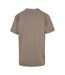 T-shirt Motif/style Délavé À L'acide Adulte Kaki Foncé Build Your Brand-2
