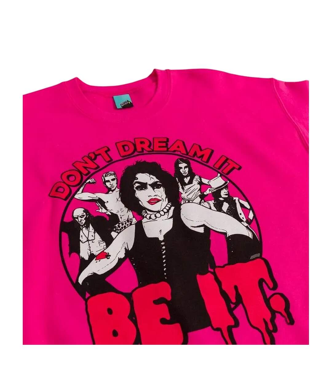 Sweat Dont Dream It Be It Adulte Rose The Rocky Horror Picture Show-3