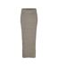 Womens/ladies Ribbed Maxi Skirt Taupe Jack Wills-2