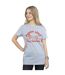 Disney Femme/Les femmes Mickey Mouse Puppy Love Cotton Boyfriend T-Shirt (Gris sportif) - UTBI38070-2