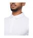 Polo Sullivan Homme Blanc Crosshatch-4