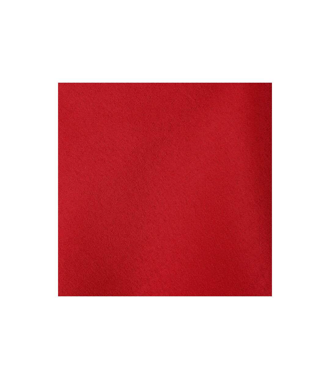 Nappe Antitache Ronde Unie 180cm Rouge-2
