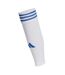 Manchons De Jambe Foot Style Équipe Homme 47-49 Fr Blanc Bleu Adidas-1