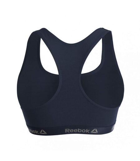 Brassière Femme Unie Coton REEBOK Noire