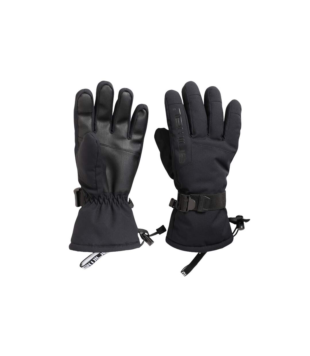 Gants de ski flow femme noir Animal-3