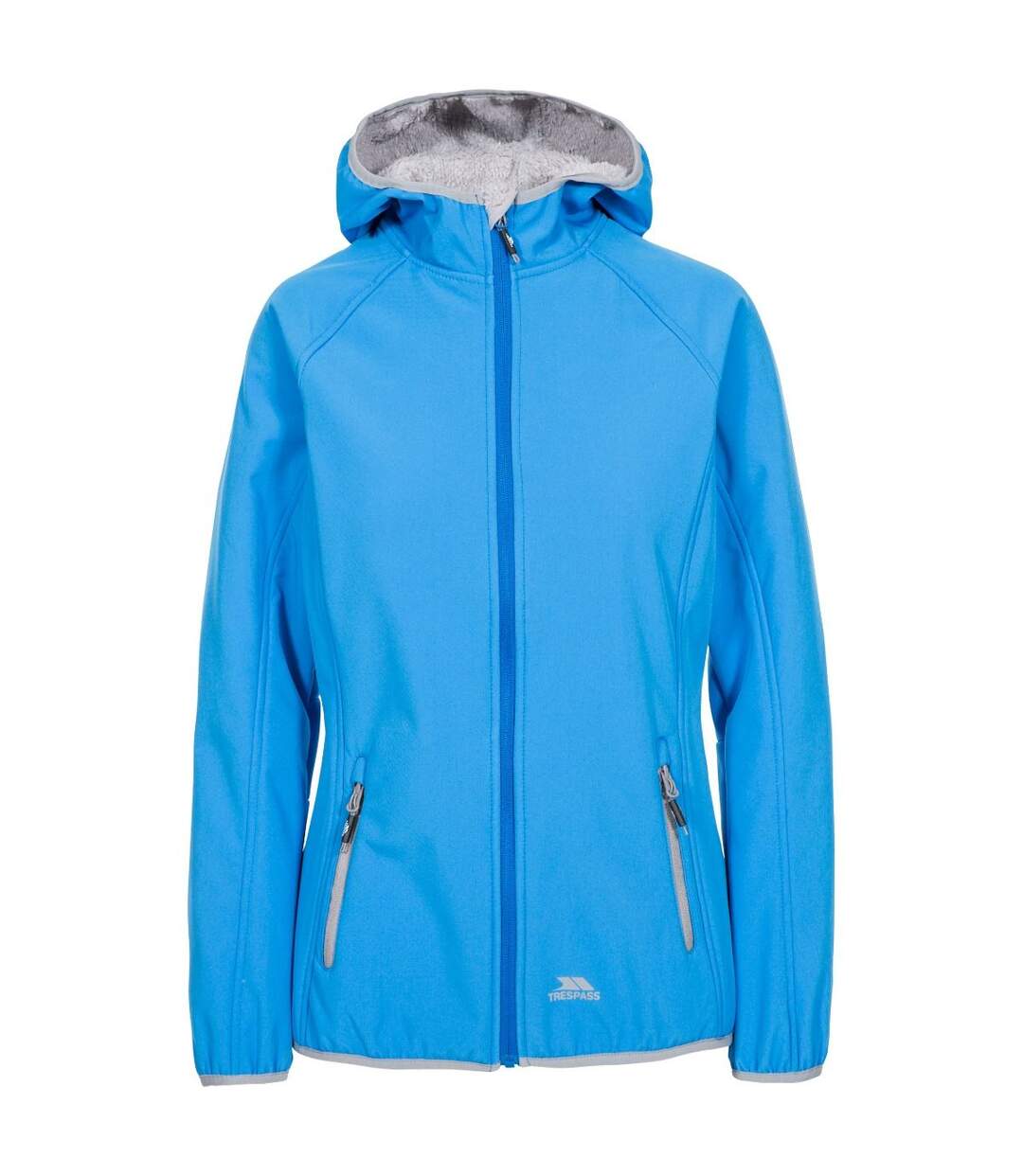 Veste softshell et polaire emery femme bleu Trespass-1