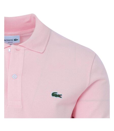 Polo rose homme lacoste l1264ixa - l