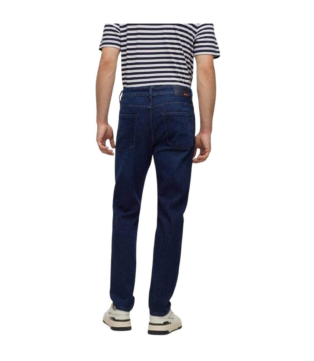 Jean Homme Bleu Foncé Boss-3