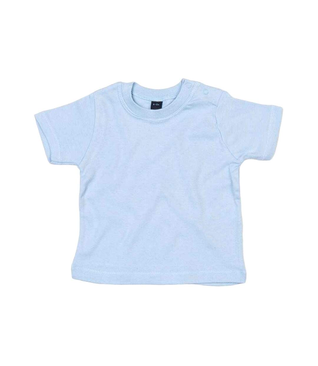 T-shirt bébé vieux bleu Babybugz-1