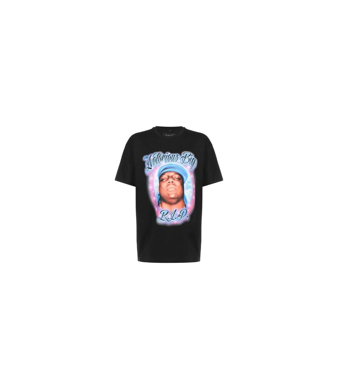T-shirt Biggie R.i.p Homme Noir Mister Tee-1