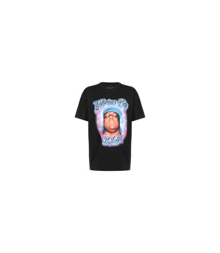T-shirt Biggie R.i.p Homme Noir Mister Tee