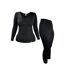 Cosy Women's Thermal Underwear Set: Long Sleeve Top & Long Leggings-1