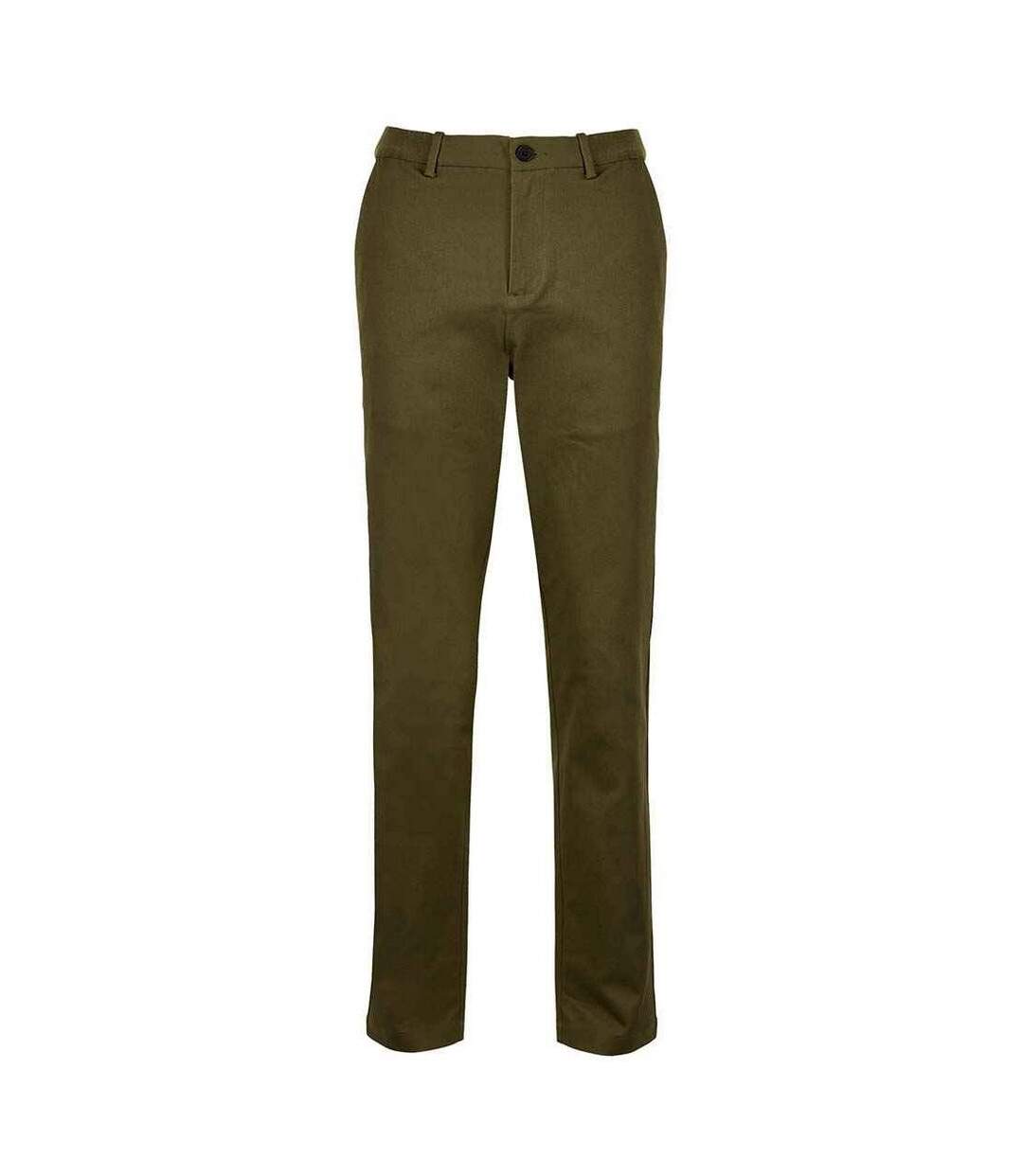 Chino Gustave Femme Kaki Sombre NEOBLU-1