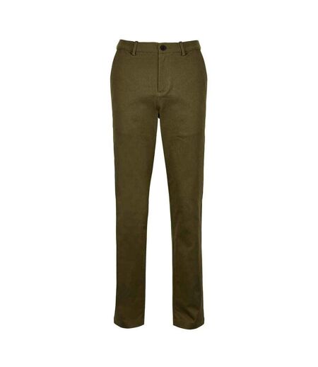 Chino Gustave Femme Kaki Sombre NEOBLU